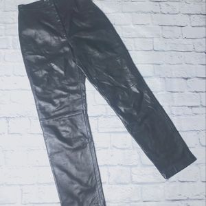 Mixit Black Leather Pants